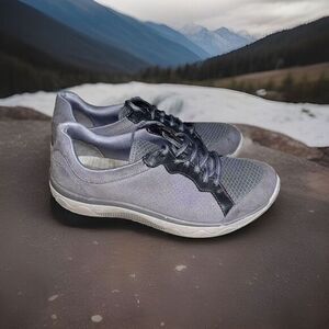 Clark’s Stealth Running Shoes Lightweight Breathable Gray Sneakers‎